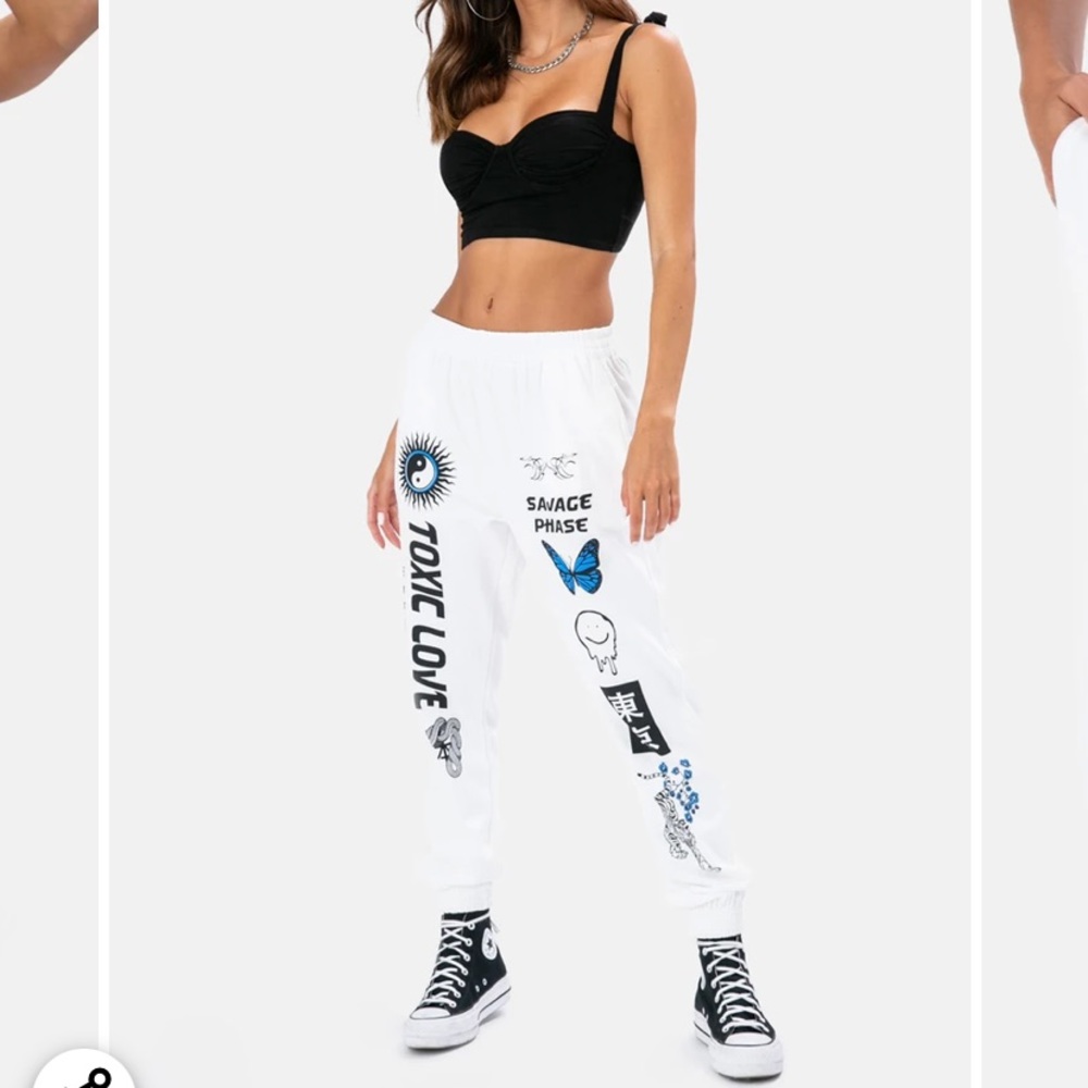 Adika TOXIC LOVE brand new sweatpants